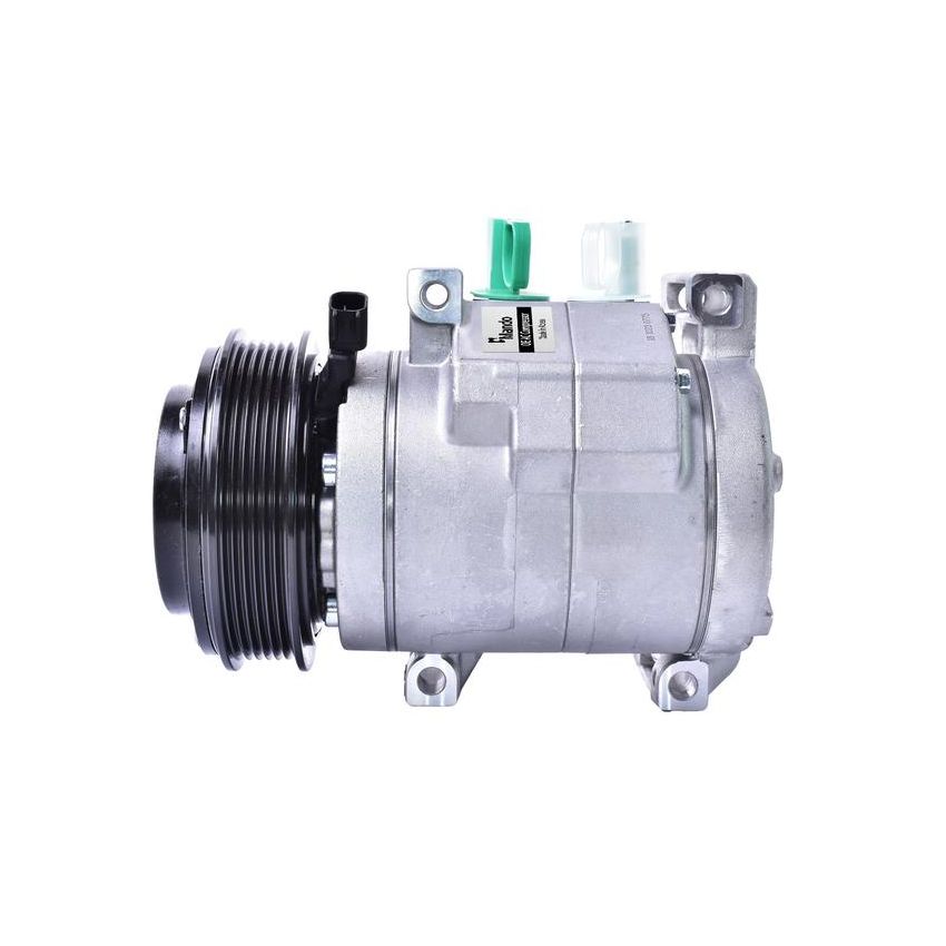 MANDO 10A1521 New OE AC Compressor w/ Clutch & Pre-filled Oil, Direct Replacement