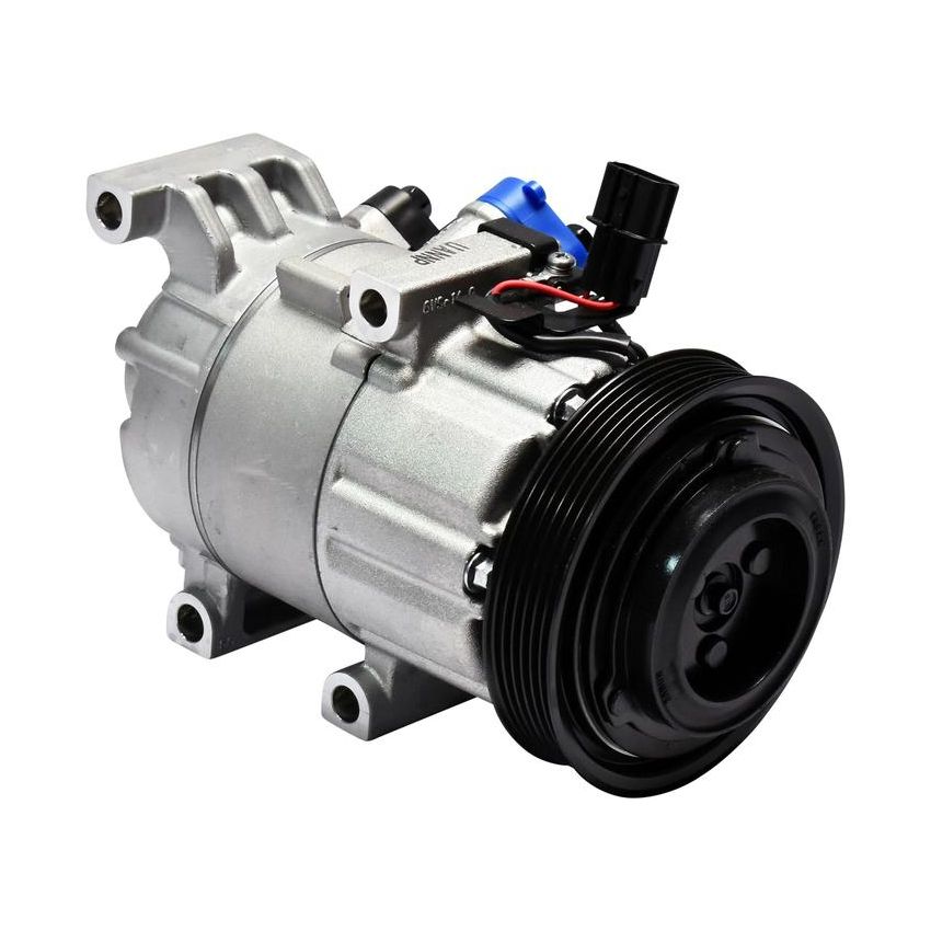 MANDO 10A1558 New OE AC Compressor w/ Clutch & Pre-filled Oil, Direct Replacement