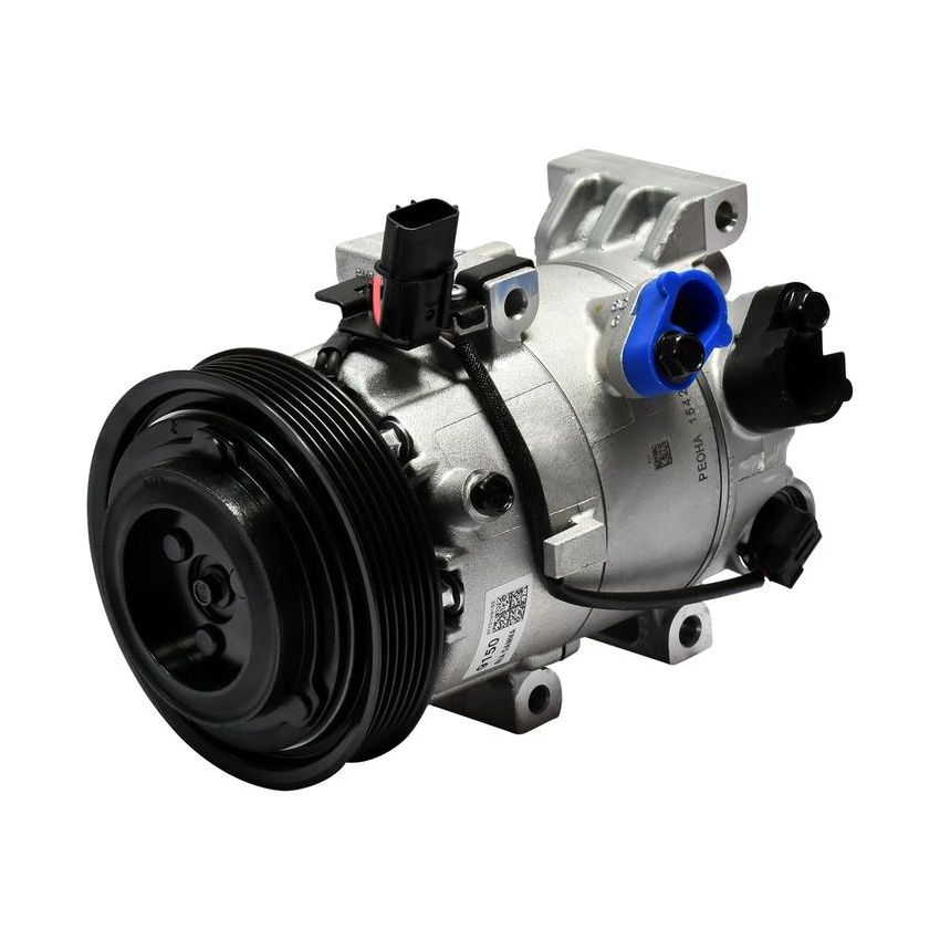 MANDO 10A1558 New OE AC Compressor w/ Clutch & Pre-filled Oil, Direct Replacement