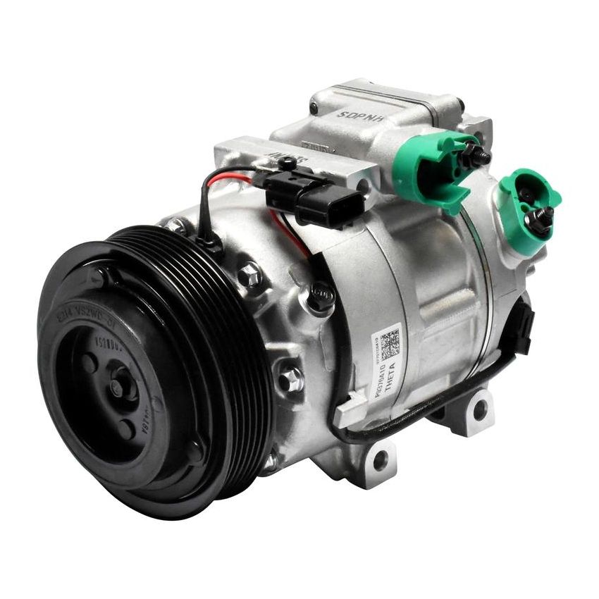 MANDO 10A1564 New OE AC Compressor w/ Clutch & Pre-filled Oil, Direct Replacement