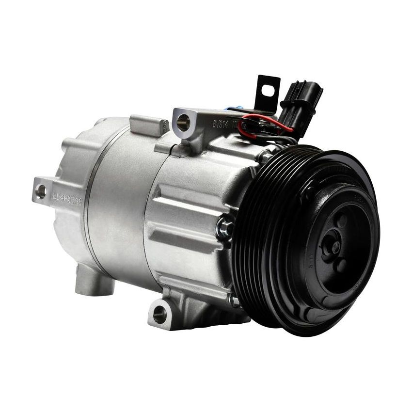 MANDO 10A1568 New OE AC Compressor w/ Clutch & Pre-filled Oil, Direct Replacement