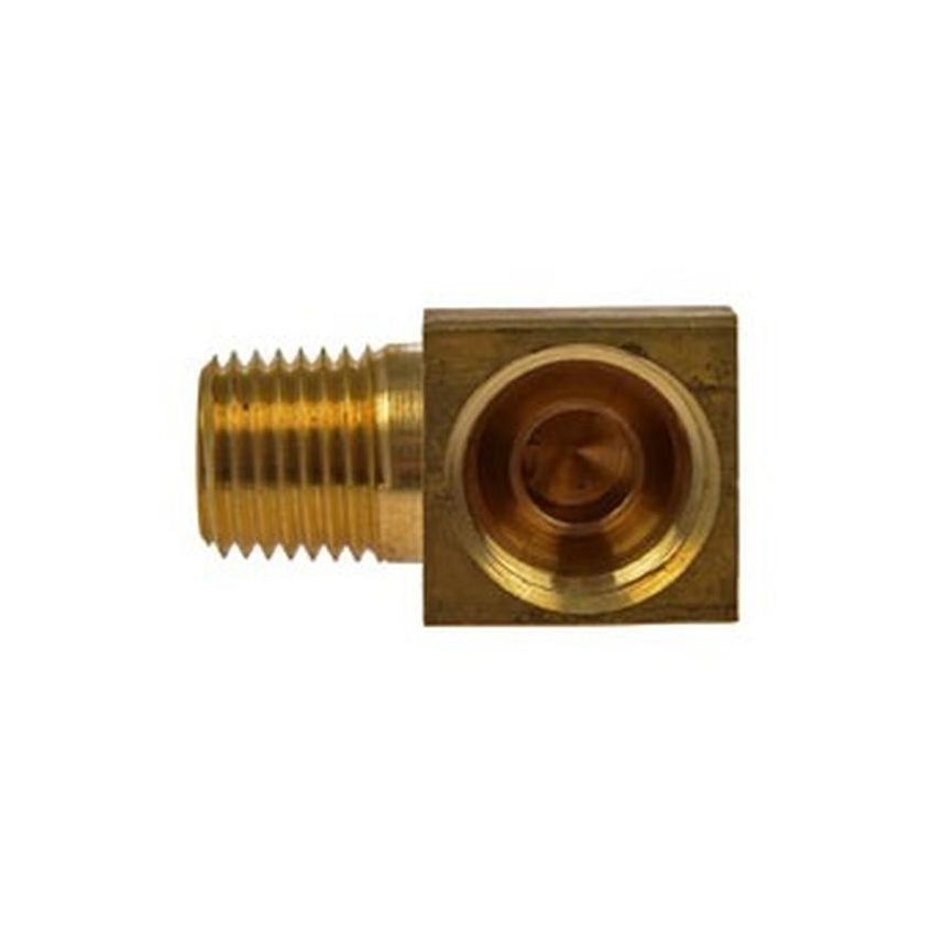 DORMAN 490-276.1 Inverted Flare Fitting-Brass Elbow-Male- 3/8 x 1/4 In.