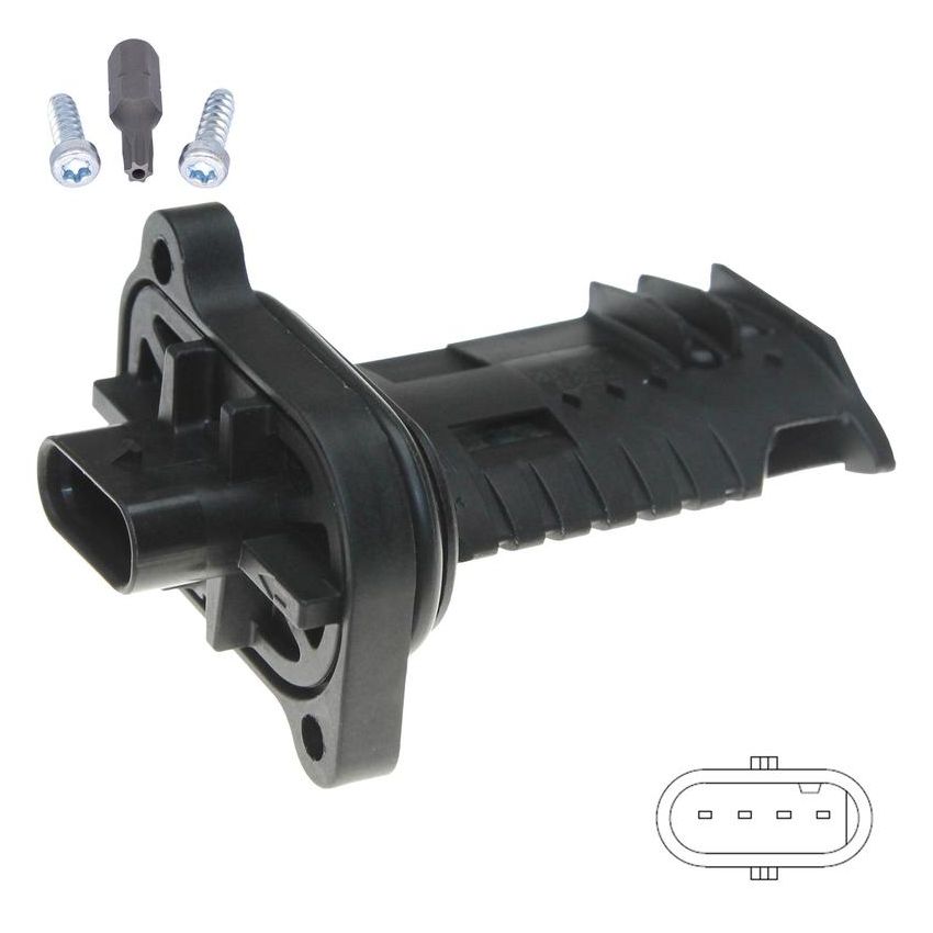 Walker Products 245-1292 Walker Products 245-1292 Mass Air Flow Sensor, Sensor Only