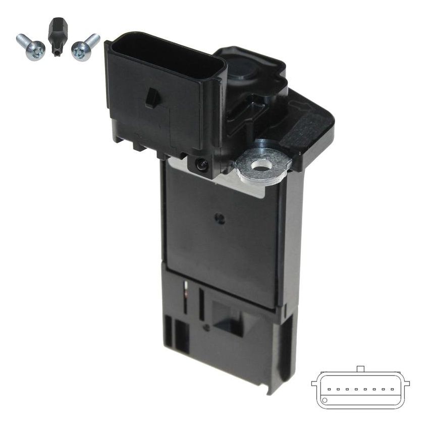 Walker Products 245-1315 Walker Products 245-1315 Mass Air Flow Sensor, Sensor Only