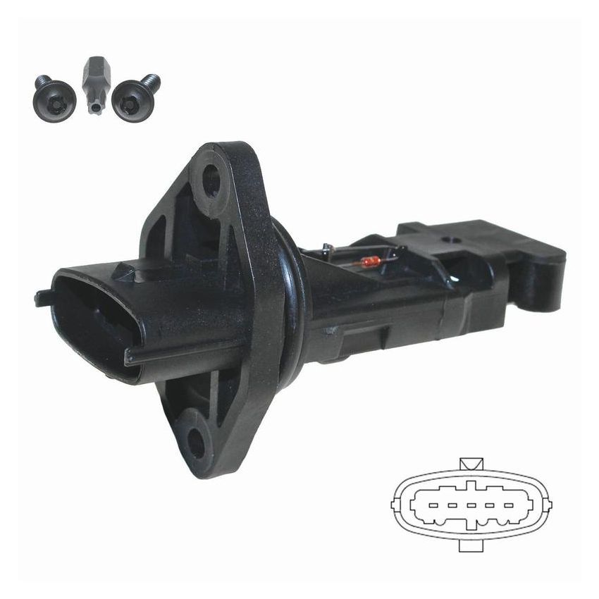 Walker Products 245-2088 Walker Products 245-2088 Mass Air Flow Sensor