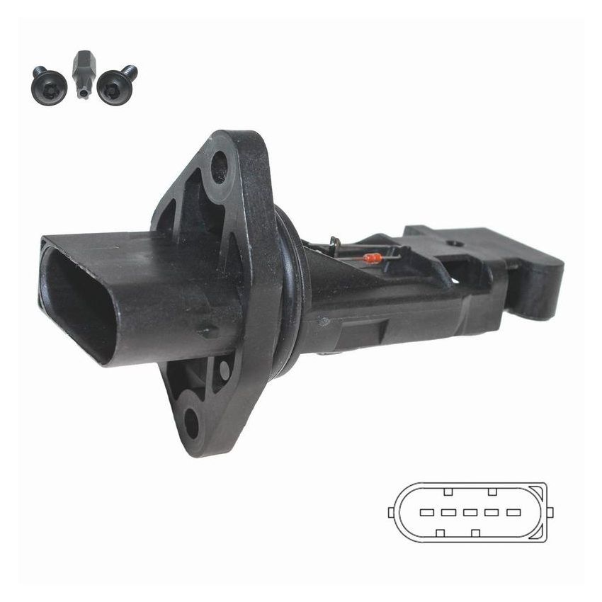 Walker Products 245-2123 Walker Products 245-2123 Mass Air Flow Sensor