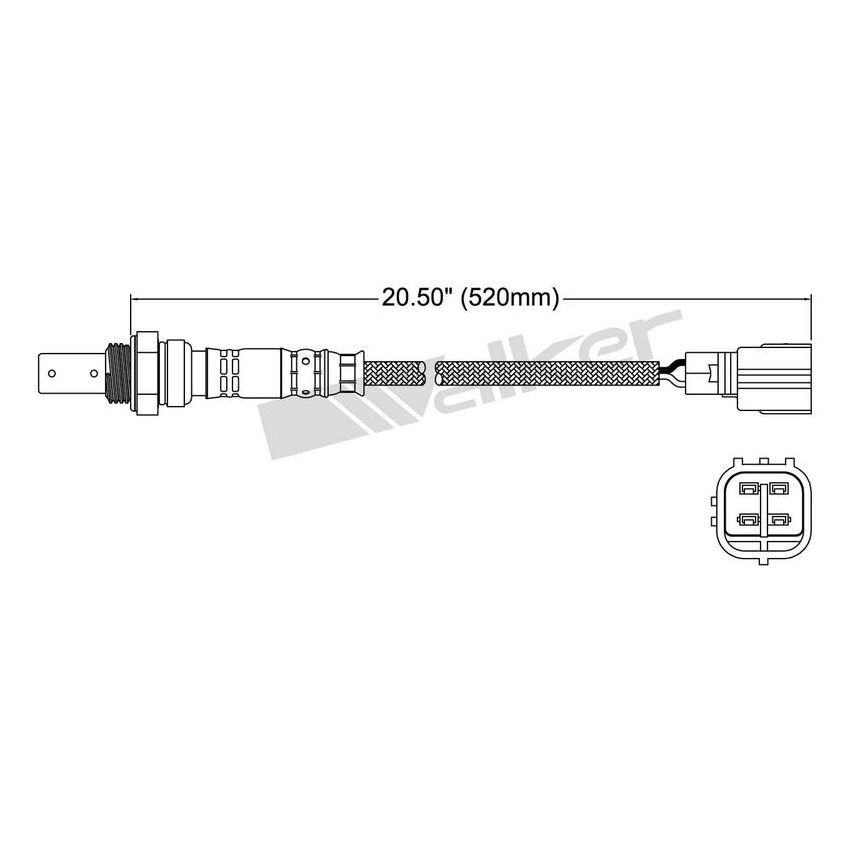 Walker Products 250-54002 Walker Products 250-54002 Oxygen Sensor 4-W Air Fuel Ratio Wide-Band