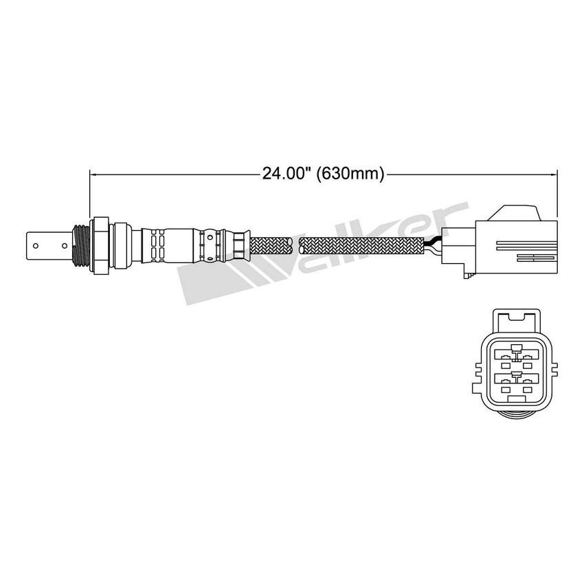 Walker Products 250-54009 Walker Products 250-54009 Oxygen Sensor 4-W Air Fuel Ratio Wide-Band