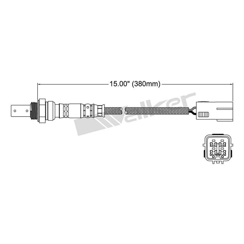 Walker Products 250-54015 Walker Products 250-54015 Oxygen Sensor 4-W Air Fuel Ratio Wide-Band