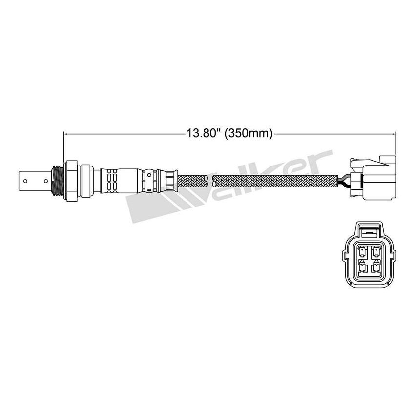 Walker Products 250-54055 Walker Products 250-54055 Oxygen Sensor 4-W Air Fuel Ratio Wide-Band