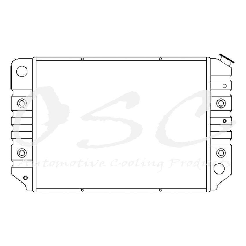 ONE STOP SOLUTIONS 850 OSC Cooling Products 850 New Radiator