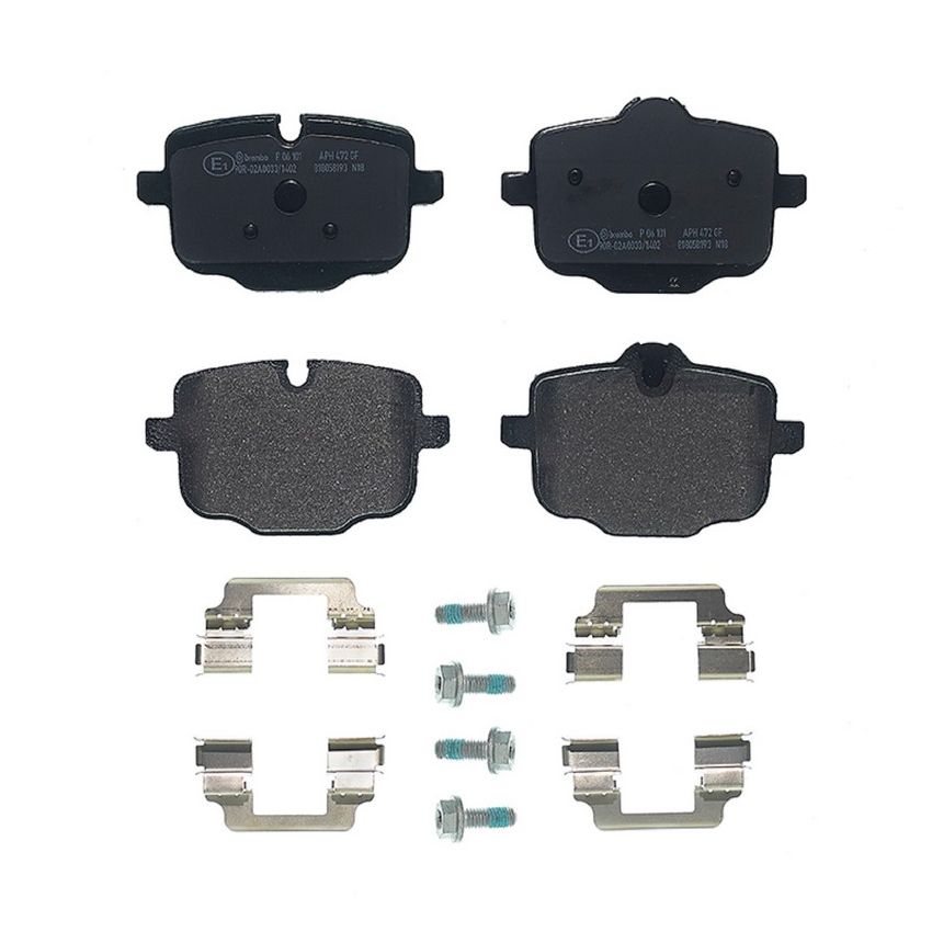 Brembo P06101 Premium Low-Met OE Equivalent Pad