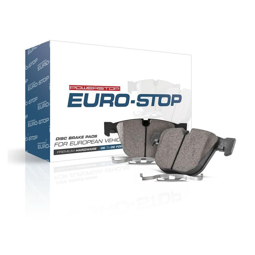 PowerStop ESP2011 EuroStop ECE-R90 Certified Brake Pad Set