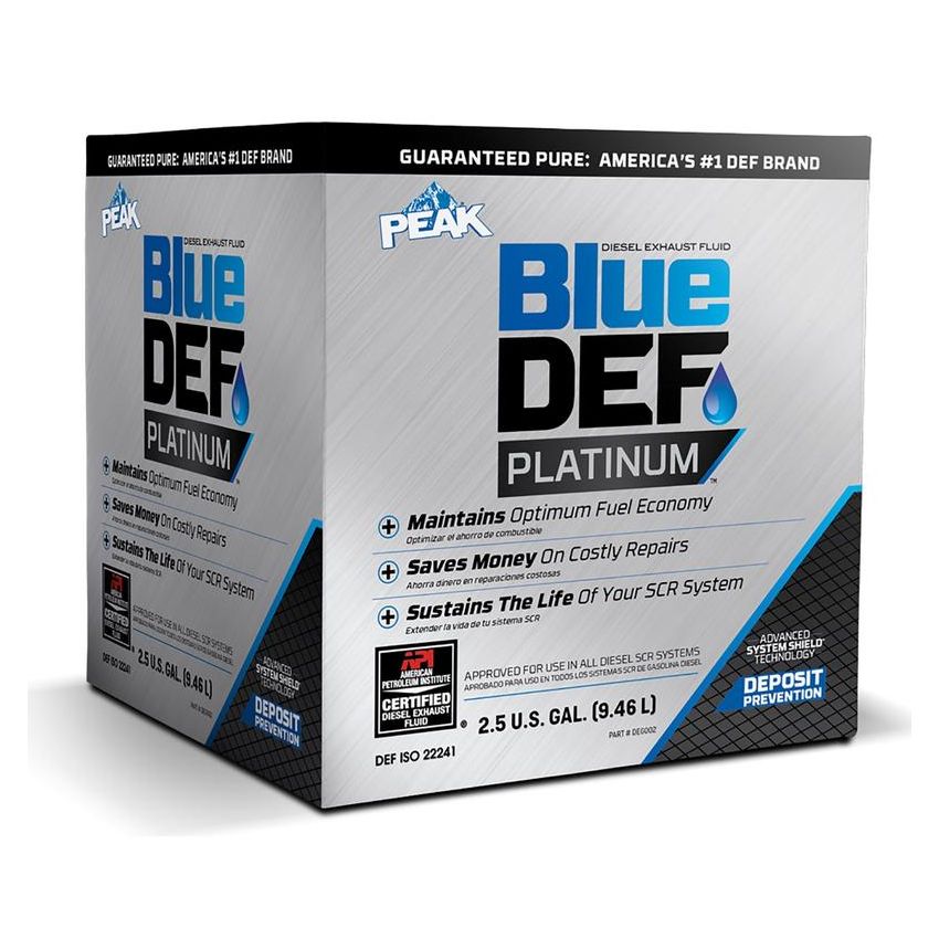 Peak DEG002 PEAK BlueDEF PLATINUM 2.5 GALLON