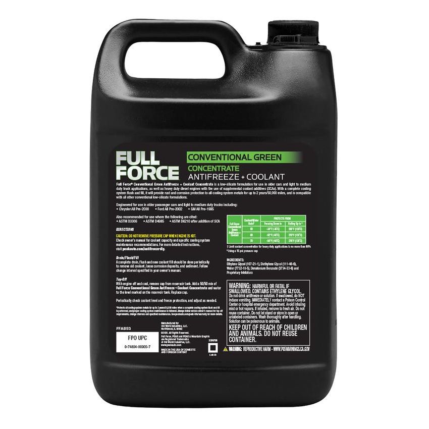 Peak FFA0B3 FULL FORCE CONVENTIONAL GREEN FS 1 GAL