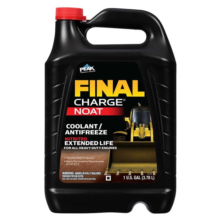 Peak FNA0B3 PEAK FINAL CHARGE NOAT ELC FULL STRENGTH ANTIFREEZE + COOLANT  1 GALLON