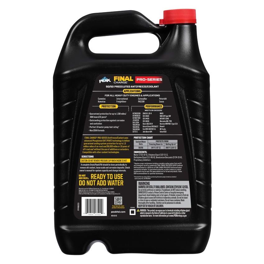 Peak FPRB53 PEAK FINAL CHARGE PRO-SERIES 50/50 1 GAL