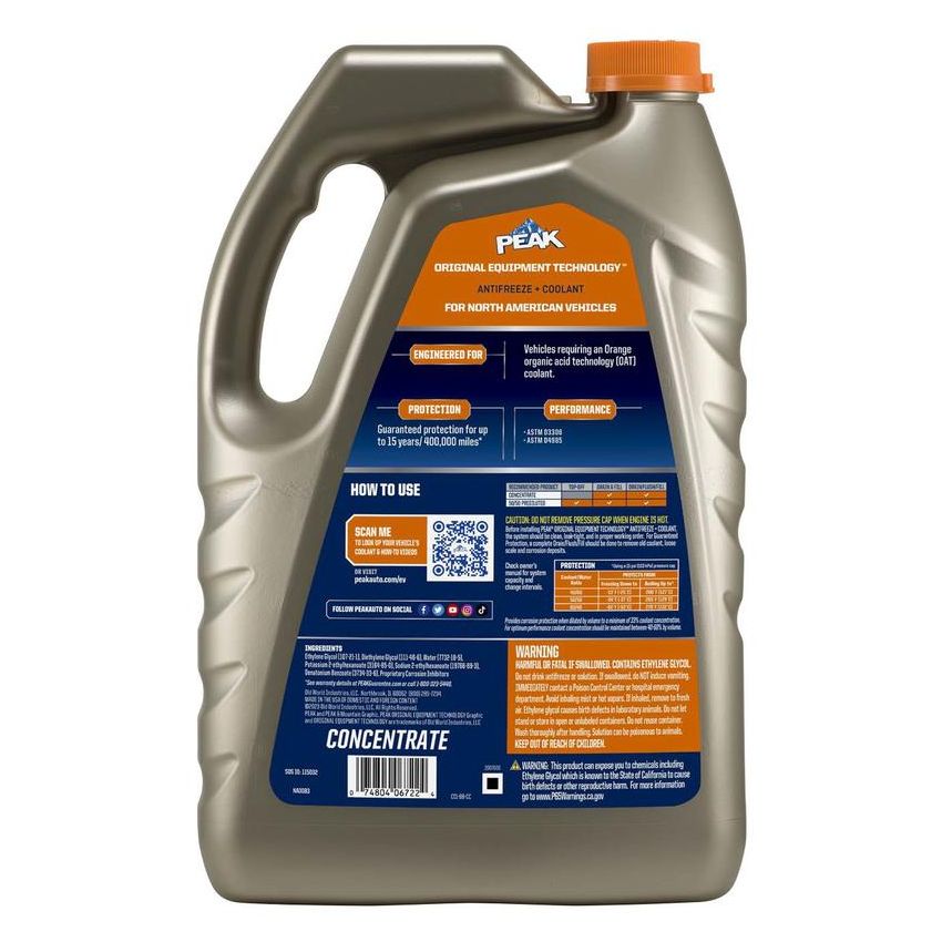 Peak NAO0B3 PEAK OET NA ORANGE FS 1 GAL