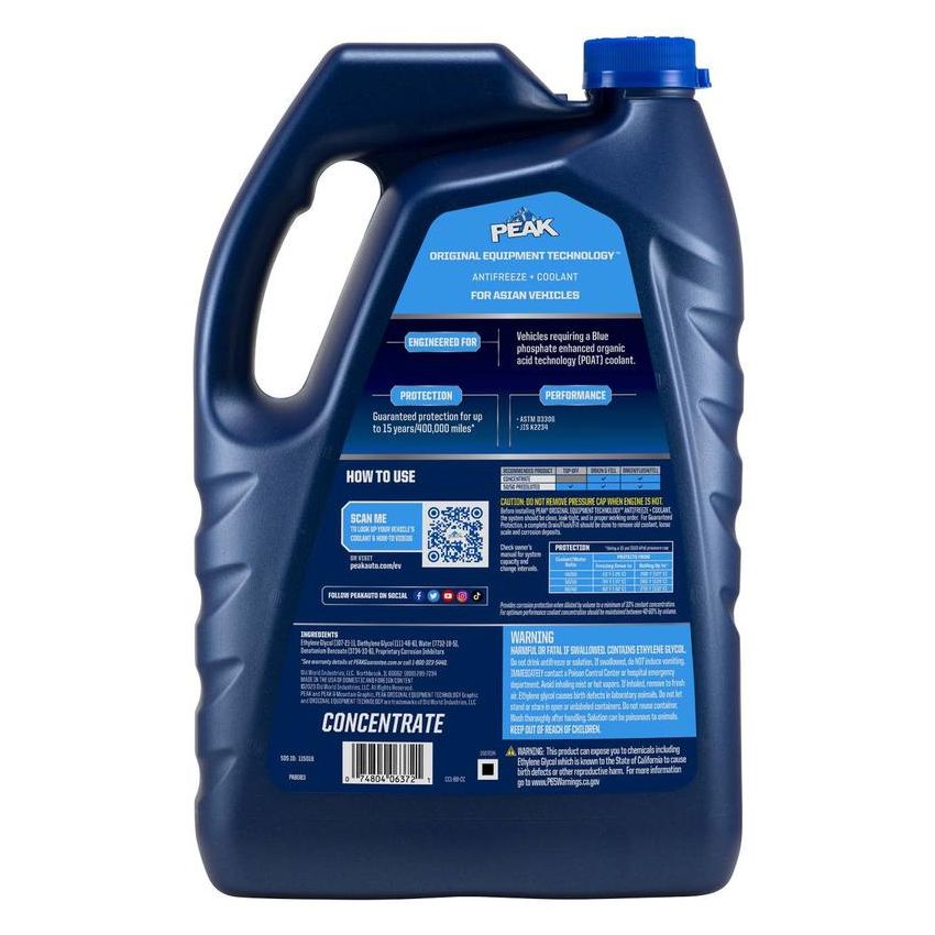 Peak PAB0B3 PEAK OET ASIAN BLUE CONCENTRATE 1 GAL