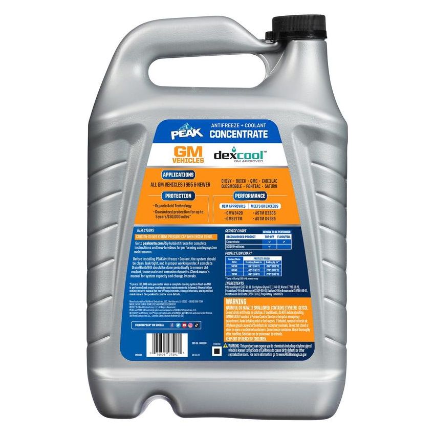Peak PDC0B3 PEAK GM APPROVED DEX-COOL FS 1 GALLON