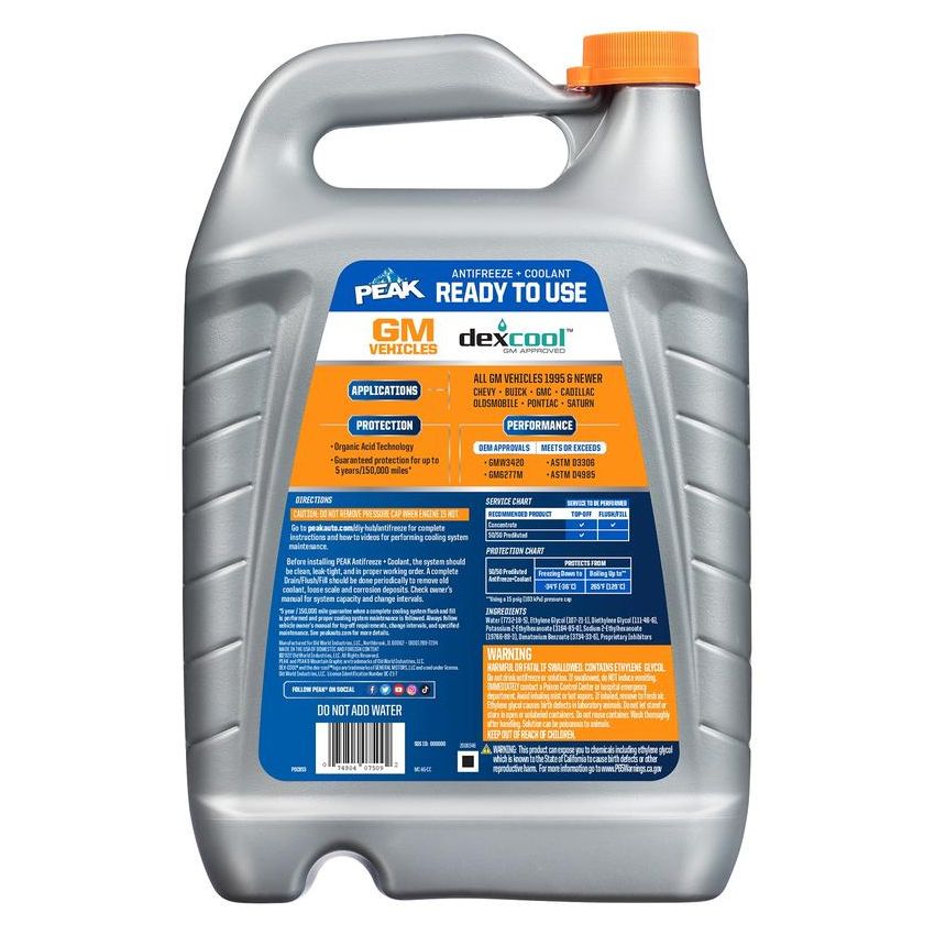 Peak PDCB53 PEAK GM APPROVED DEX-COOL 50/50 1 GAL