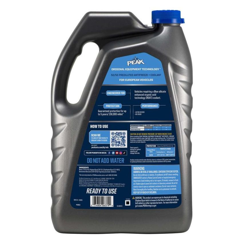 Peak PEBB53 PEAK OET EURO BLUE 50/50 1 GALLON