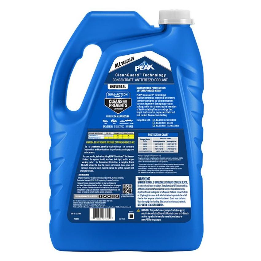 Peak PKS0B3 PEAK CLEARGUARD 50/50 PREDILUTED 1 GAL