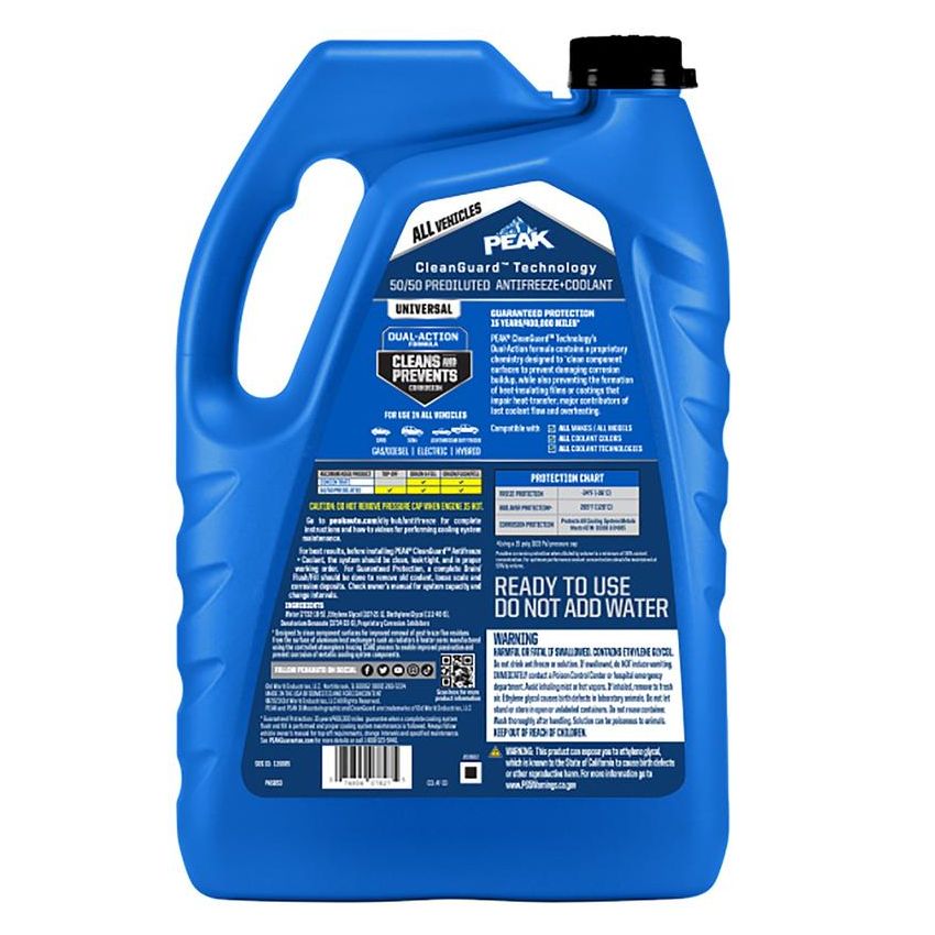 Peak PKSB53 PEAK CLEARGUARD CONCENTRATE 1 GALLON