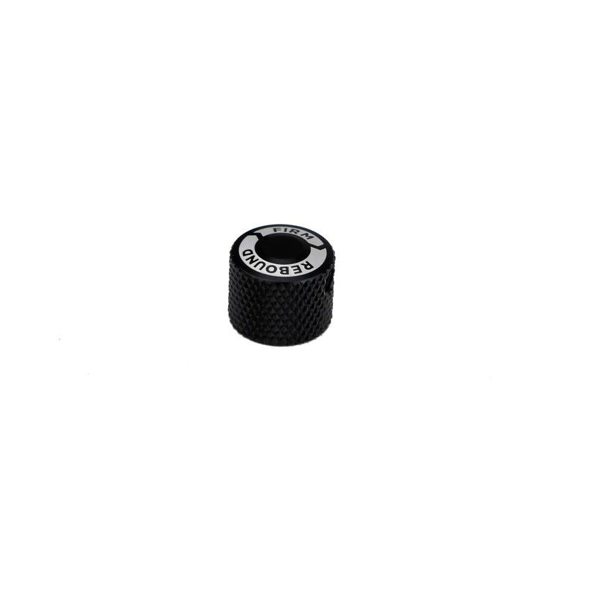 Ridetech 210-35-199-2 Short rebound knob for Ridetech HQ Shocks, aluminum, black.