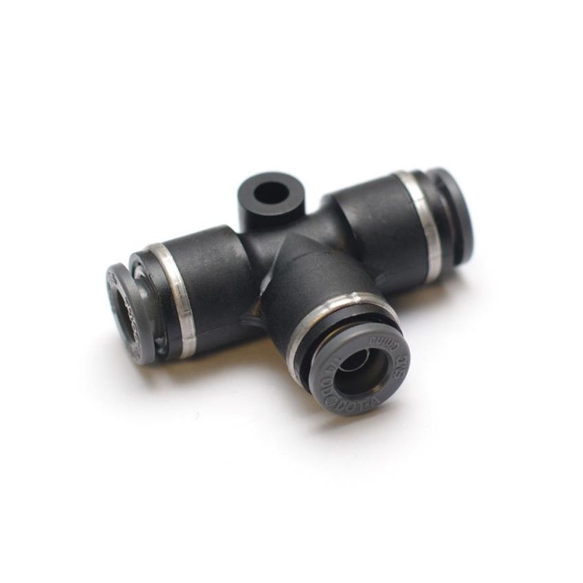 Ridetech 31954400 Airline Fitting, Tee. 1/4