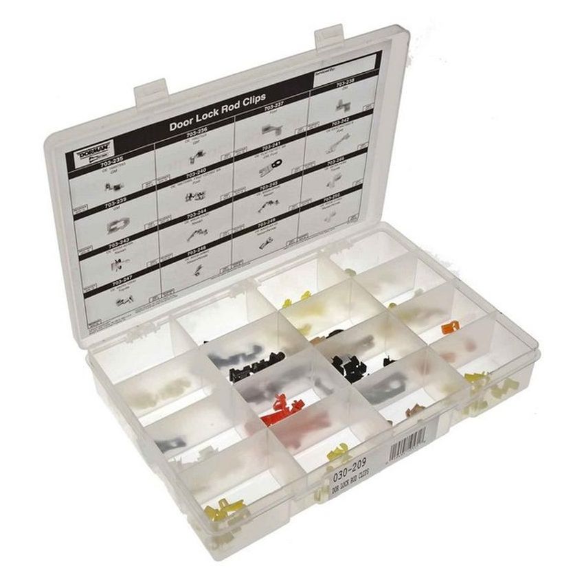 DORMAN 030-209 Automotive Maintenance Tech Trays - Door Lock Rod Clip