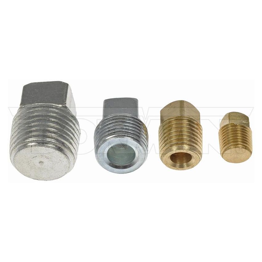 DORMAN 090-000CD Pipe Plug Assortment - 1/8, 1/4, 3/8, 1/2