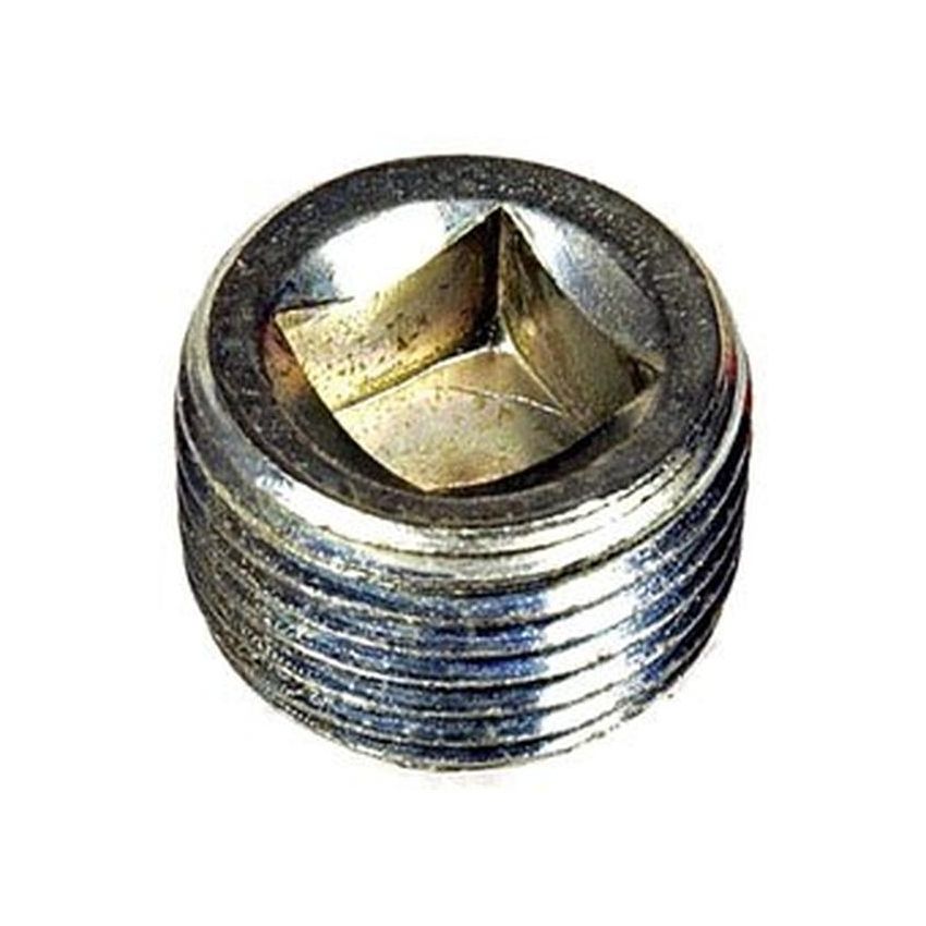 DORMAN 090-019 Pipe Plug C.S. Square 3/8-18 Npt, Head Size 5/16 In.