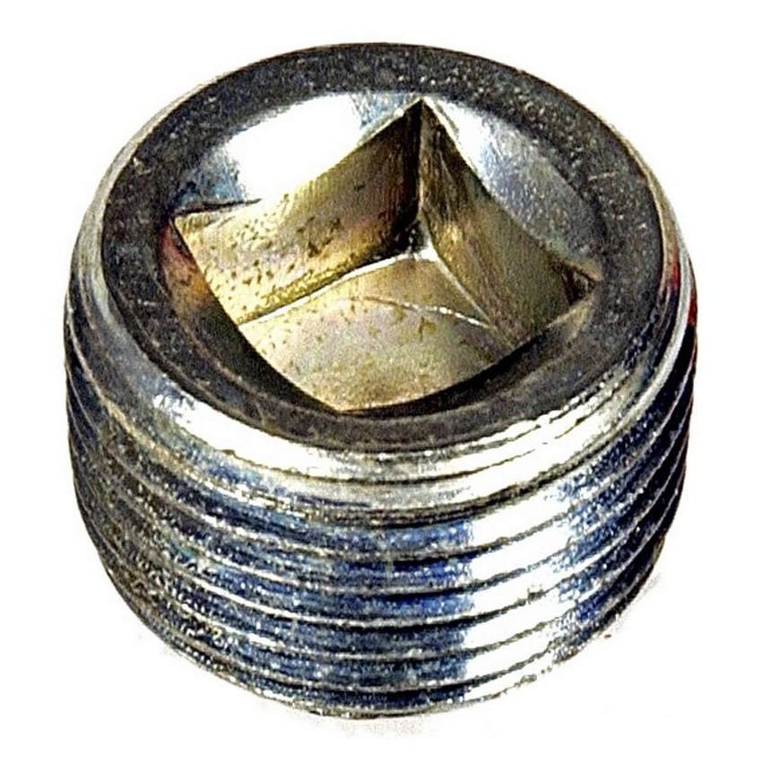 DORMAN 090-019 Pipe Plug C.S. Square 3/8-18 Npt, Head Size 5/16 In.