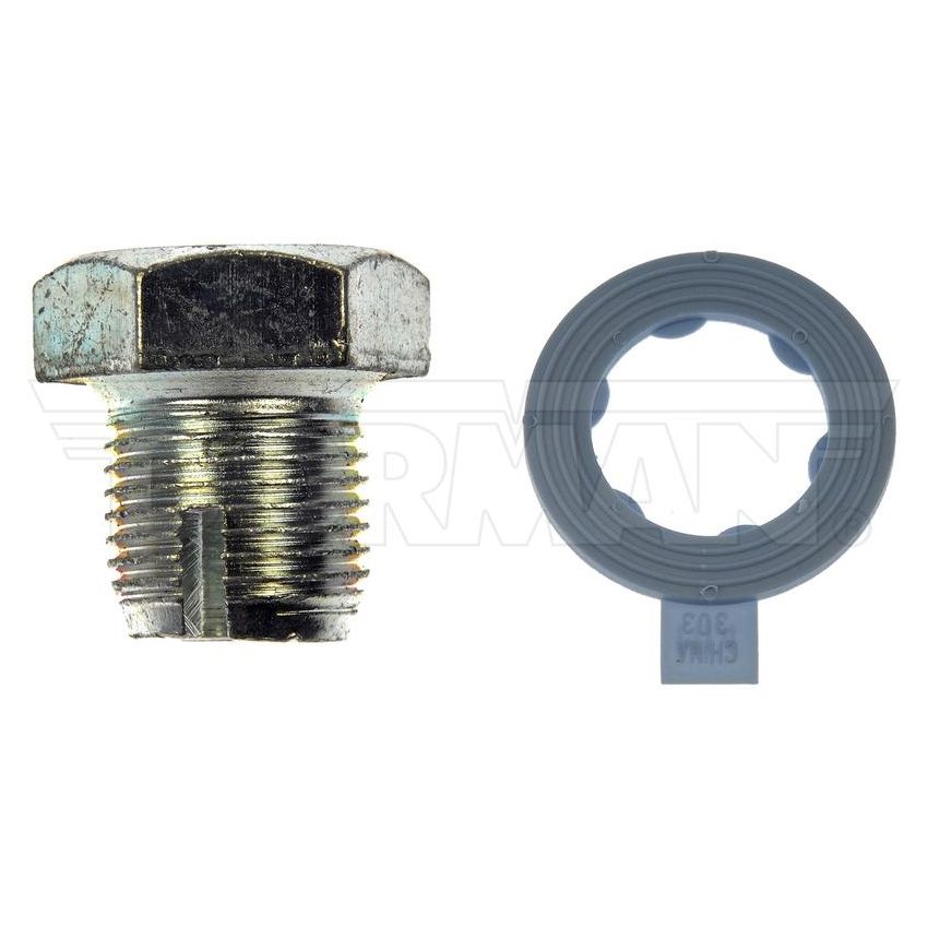 DORMAN 090-031CD Oil Drain Plug Oversize 1/2-20 D.O., Head Size 3/4 In.