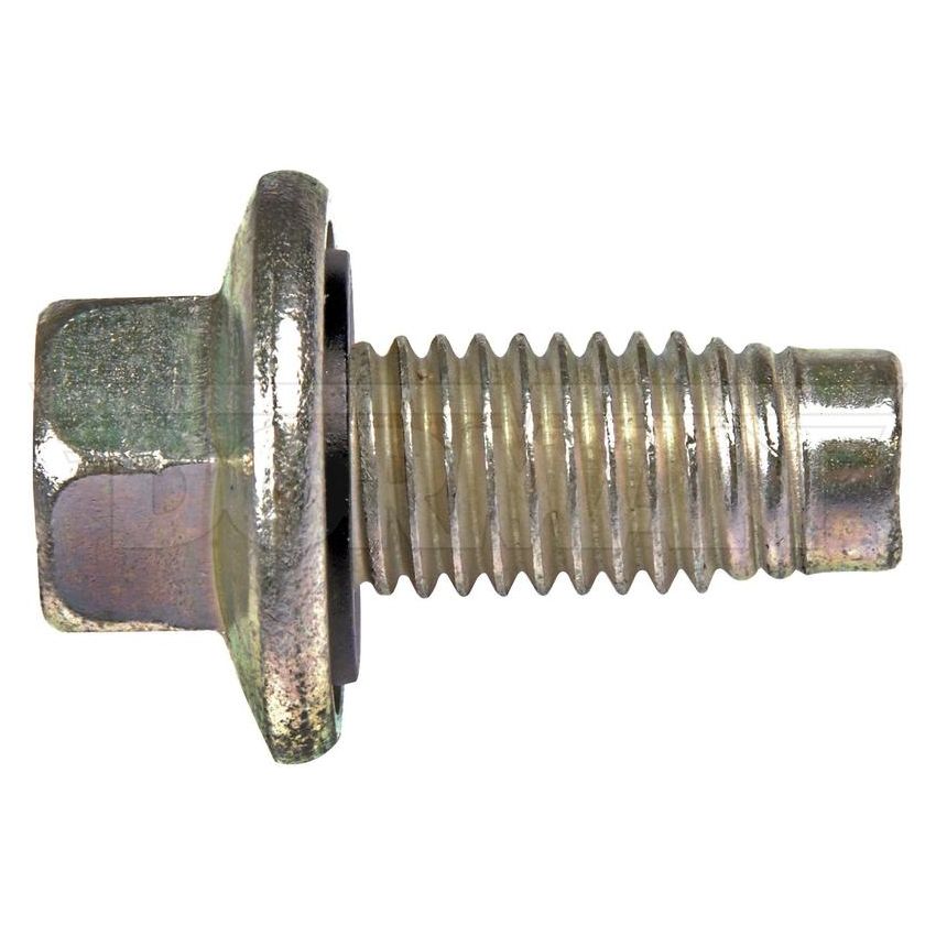 DORMAN 090-153CD Oil Drain Plug Pilot Point With Gasket M12-1.75, Head Size 15 MM