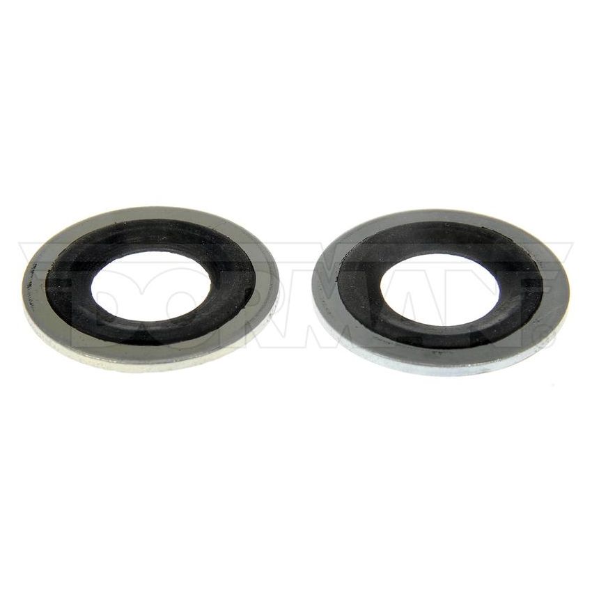 DORMAN 097-021CD Metal/Rubber Drain Plug Gasket, Fits 1/2, M12, M12 So