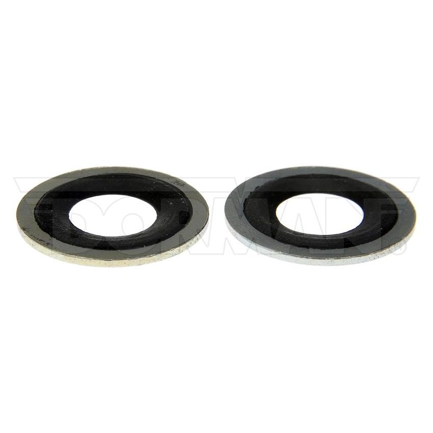 DORMAN 097-021CD Metal/Rubber Drain Plug Gasket, Fits 1/2, M12, M12 So