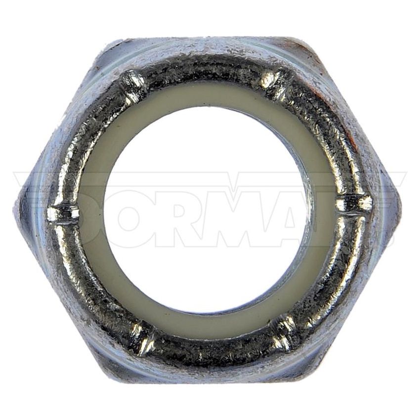 DORMAN 251-016 Hex Nut-Nylon Ring-Grade 2-Thread Size 5/8-18, Height 15/16 In.
