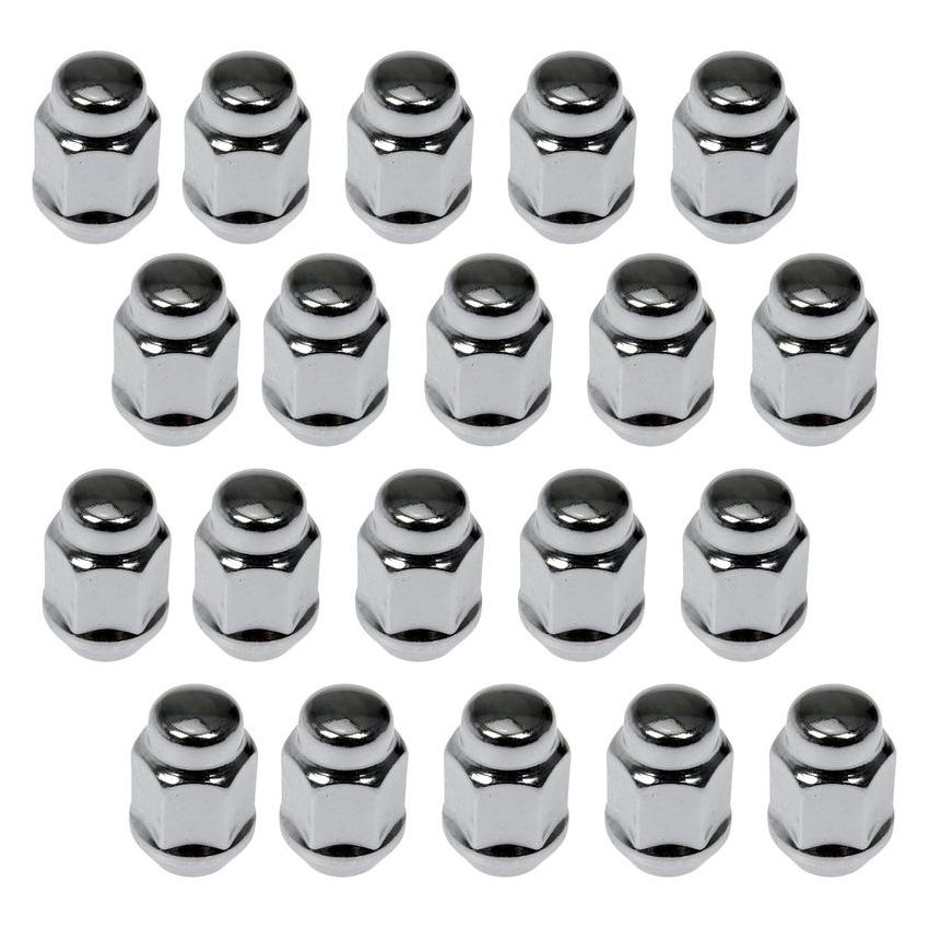 DORMAN 711-265 Wheel Nut Chrome Acorn Bulge Seat 1/2-20