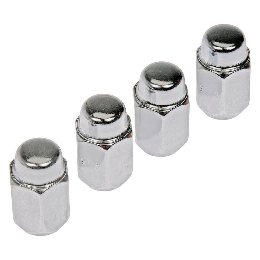 DORMAN 711-601 Wheel Nut Chrome Acorn 2-Pc M14-1.50