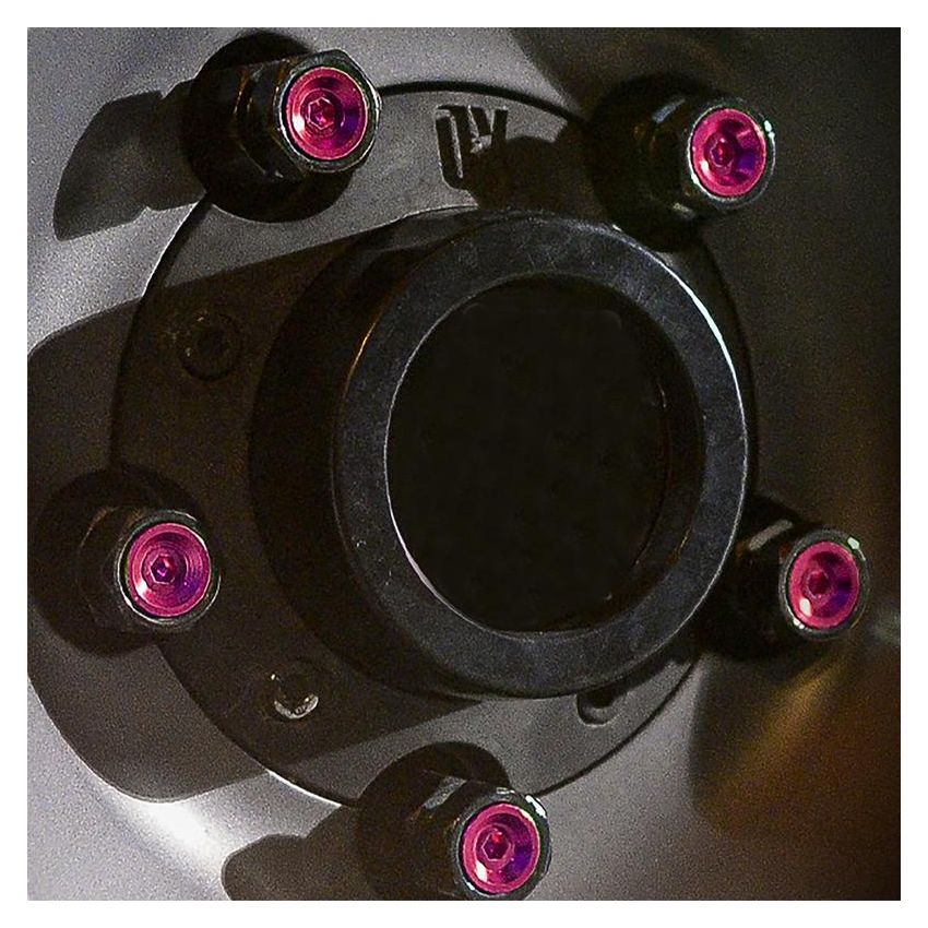 DORMAN 712-X95L Wheel Nut Cap, Pink Aluminum