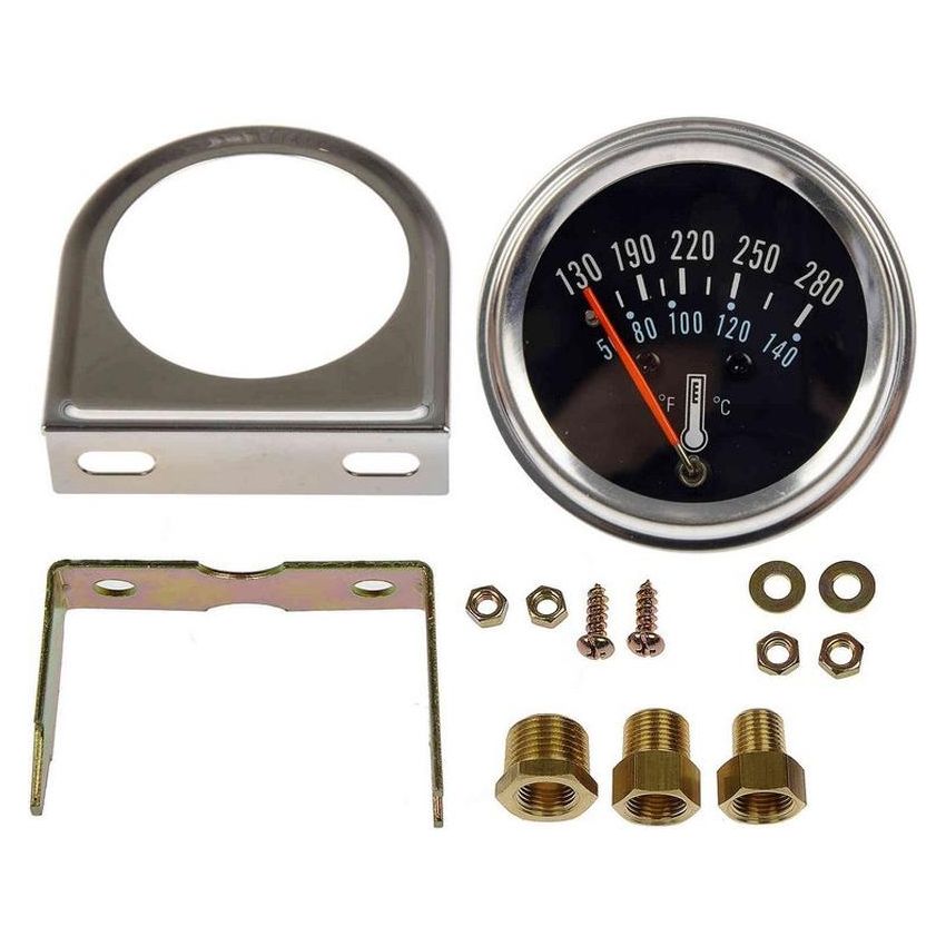 DORMAN 7-155 Water Temp Gauge Chrome