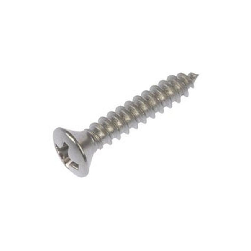 DORMAN 784-100 Self Tapping Screw-Stainless Steel-Oval Head-No. 6 x 1/2 In., 3/4 In.
