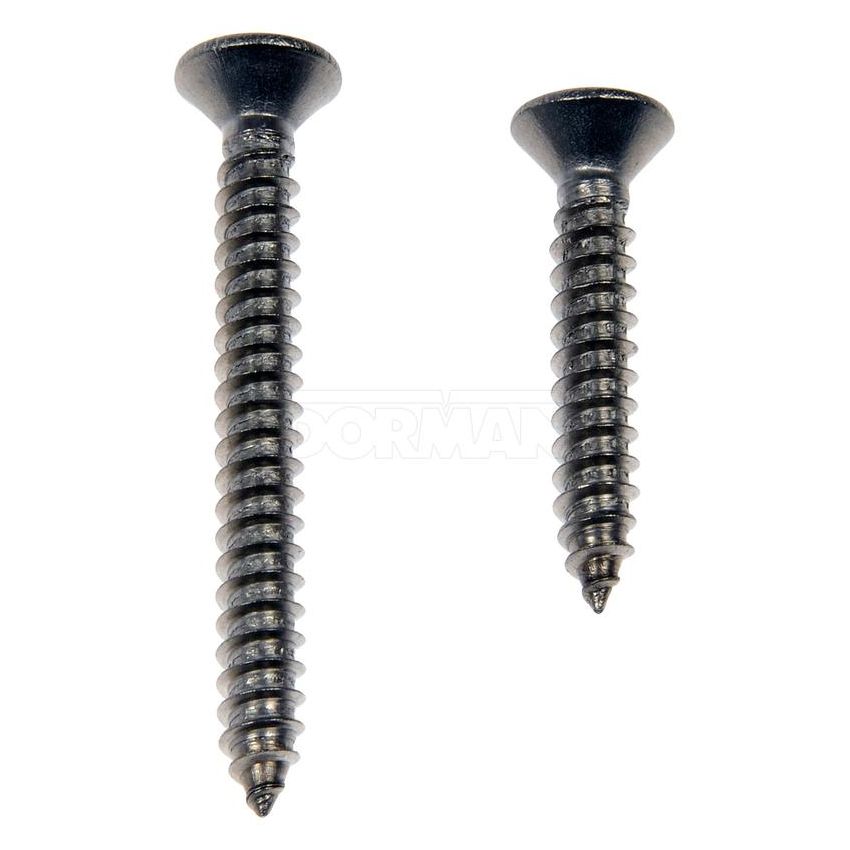 DORMAN 784-120D Self Tapping Screws - Stainless Steel - Oval Head - No.8 X 1 In., 1-1/2 In.