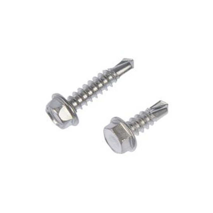 DORMAN 784-135 Self Tapping Screw-Stainless Steel-Hex Washer Head-No. 8 x 1/2 In., 3/4 In.