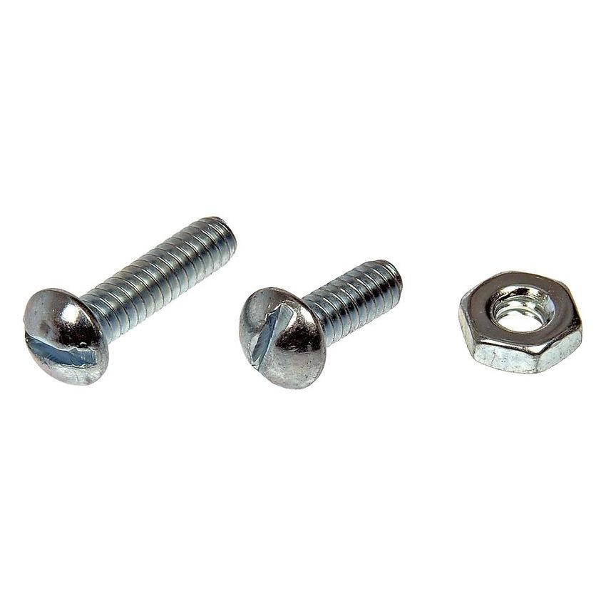 DORMAN 784-600 Stove Bolt With Nuts - 3/16-24 In. x 1/2 In./3/4 In.