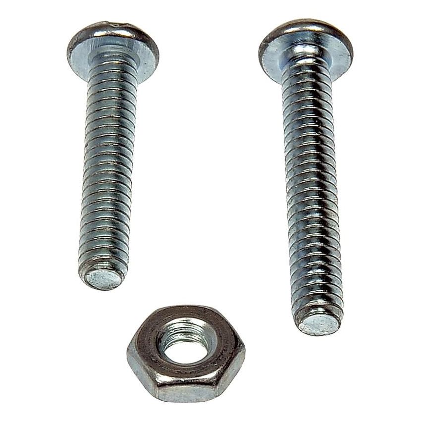DORMAN 784-602 Stove Bolt With Nuts - 3/16-24 In. x 1 In./1-1/4In.