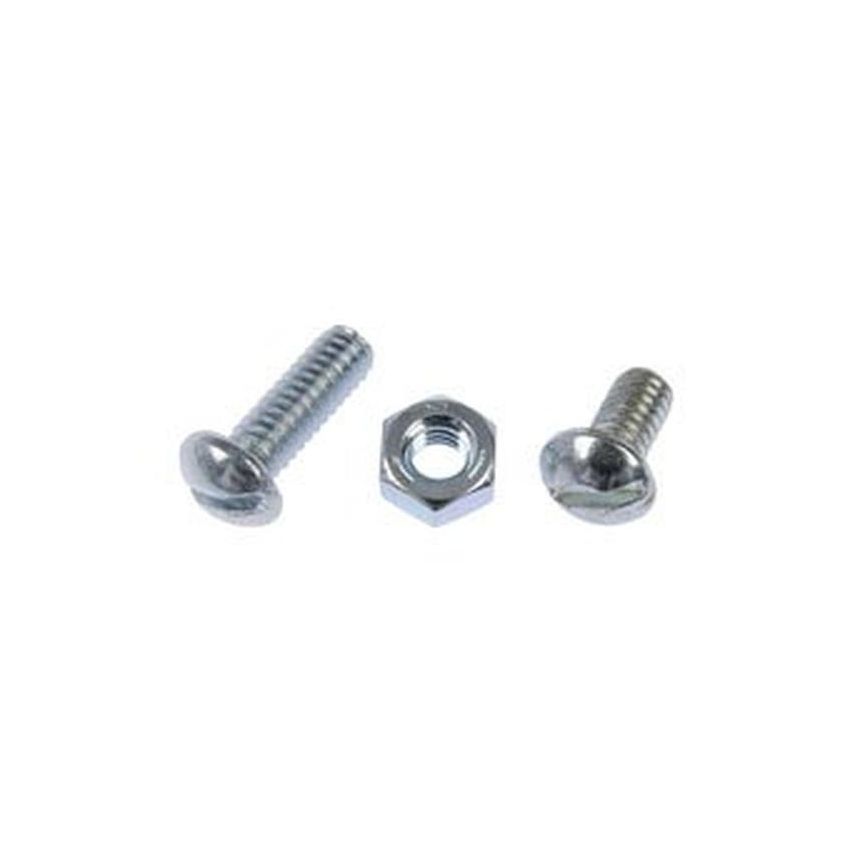 DORMAN 784-608 Stove Bolt With Nuts - 1/4-20 x 1/2 In.- 3/4 In.