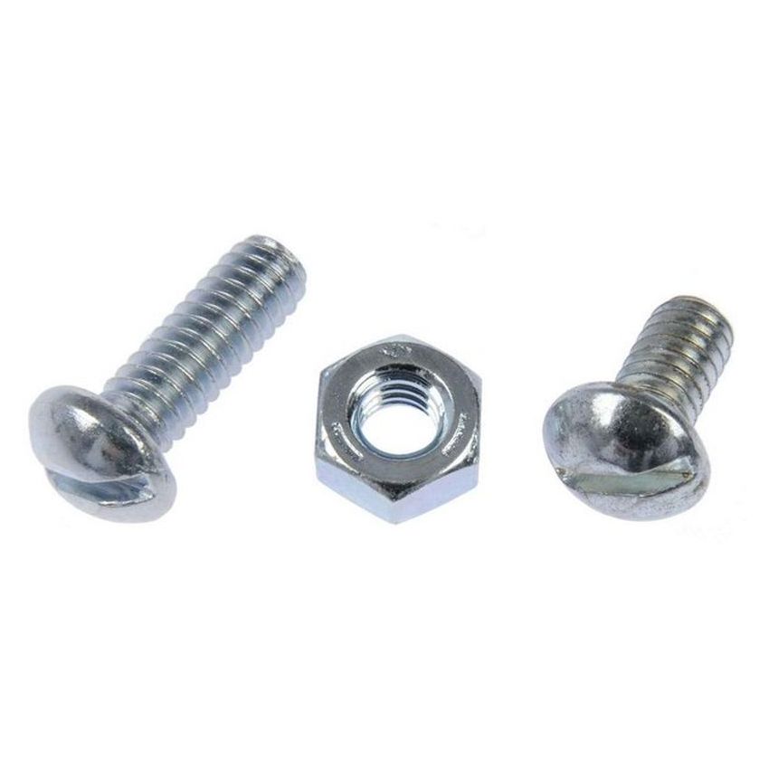 DORMAN 784-608 Stove Bolt With Nuts - 1/4-20 x 1/2 In.- 3/4 In.